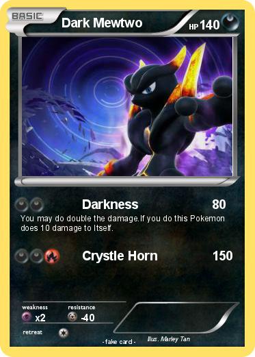 Pokemon Dark Mewtwo