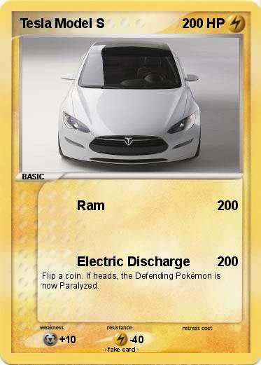 Pokemon Tesla Model S