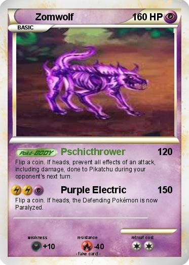 Pokemon Zomwolf
