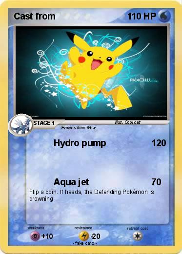 Pokemon Cast from