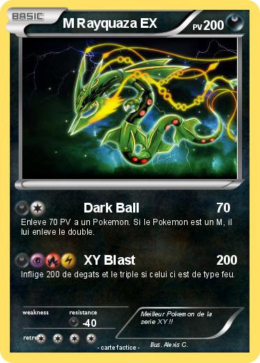 Pokemon M Rayquaza EX