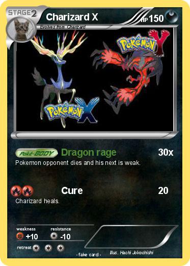 Pokemon Charizard X