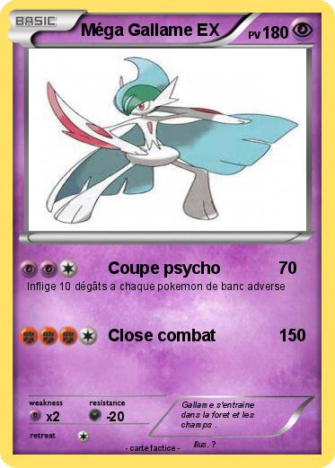 Pokemon Méga Gallame EX