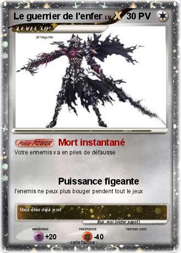 Pokemon Le guerrier de l'enfer