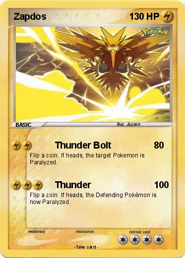 Pokemon Zapdos