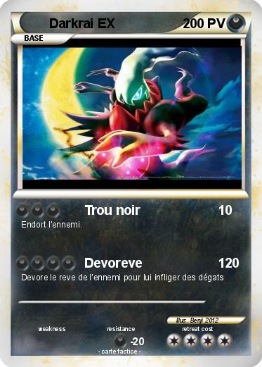 Pokemon Darkrai EX