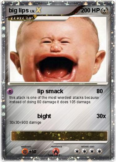 Pokemon big lips