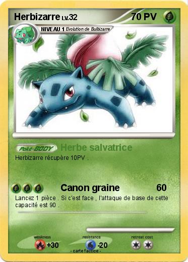 Pokemon Herbizarre