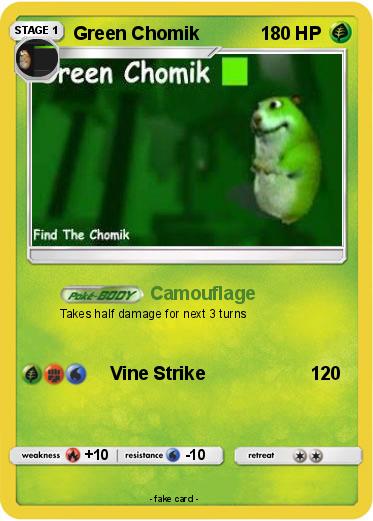 Pokemon Green Chomik