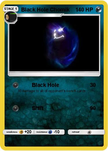 Pokemon Black Hole Chomik
