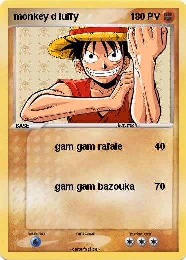 Pokemon monkey d luffy