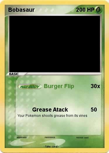Pokemon Bobasaur