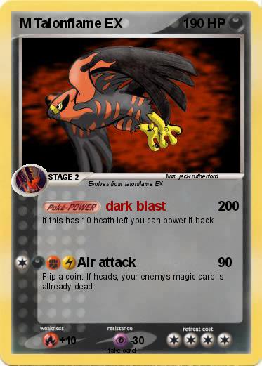 Pokemon M Talonflame EX