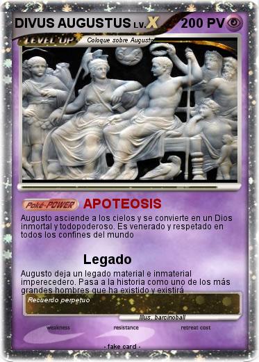 Pokemon DIVUS AUGUSTUS