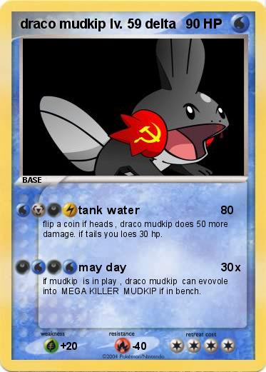 Pokemon draco mudkip lv. 59 delta 