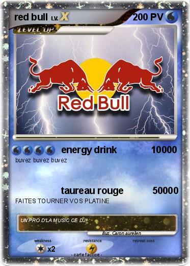 Pokemon red bull