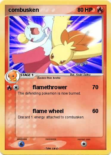 Pokemon combusken