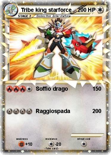 Pokemon Tribe king starforce
