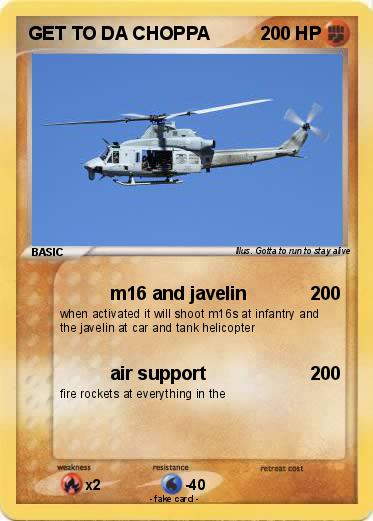 Pokemon GET TO DA CHOPPA