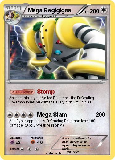 Pokemon Mega Regigigas