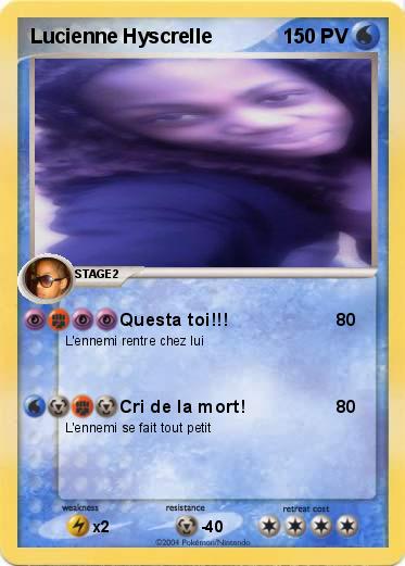 Pokemon Lucienne Hyscrelle
