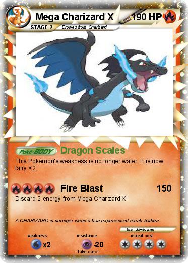 Pokemon Mega Charizard X