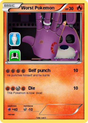 Pokemon Worst Pokemon