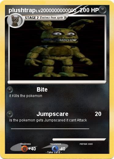 Pokemon plushtrap