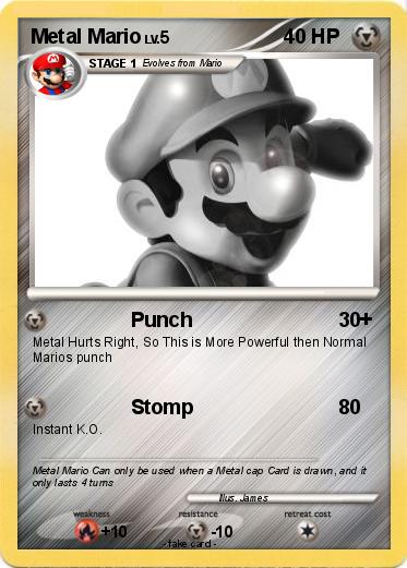 Pokemon Metal Mario