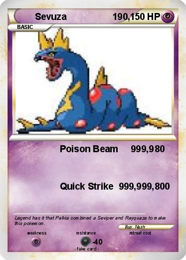 Pokemon Sevuza                  190,