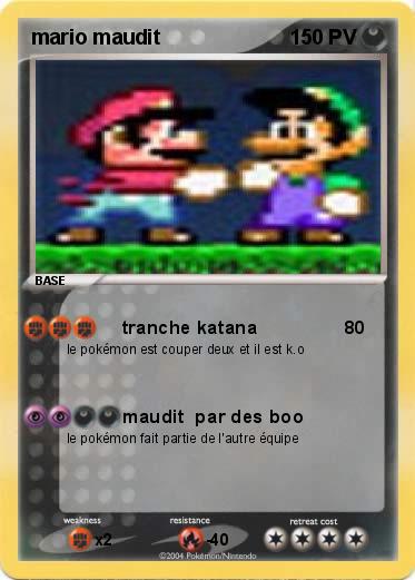 Pokemon mario maudit