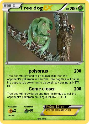 Pokemon Tree dog