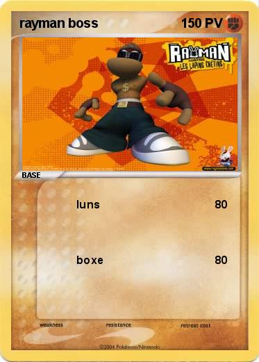 Pokemon rayman boss