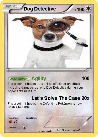 Pokemon Dog Detective