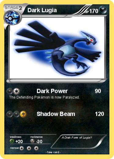Pokemon Dark Lugia