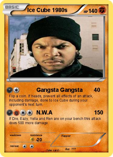 Pokemon Ice Cube 1980s