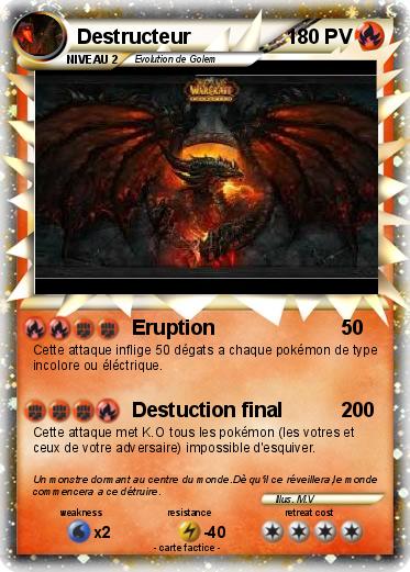 Pokemon Destructeur