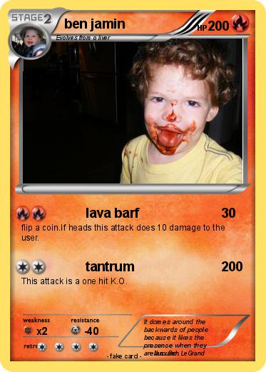 Pokemon ben jamin