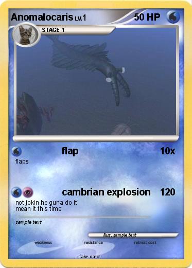 Pokemon Anomalocaris