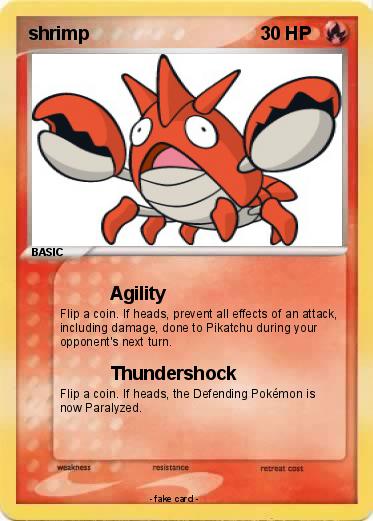 Pokemon shrimp