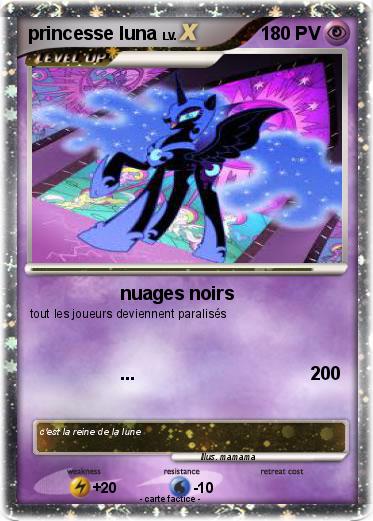 Pokemon princesse luna