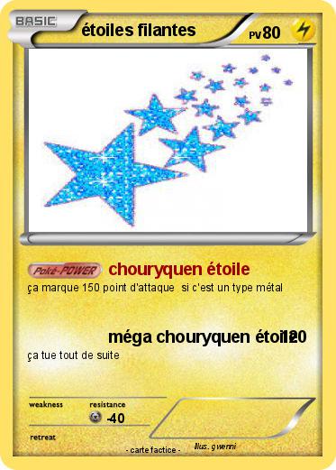 Pokemon étoiles filantes