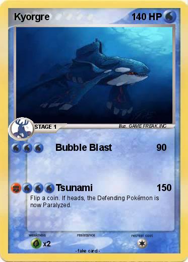 Pokemon Kyorgre