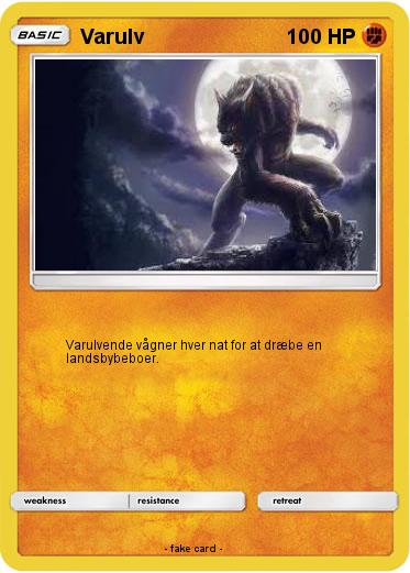 Pokemon Varulv