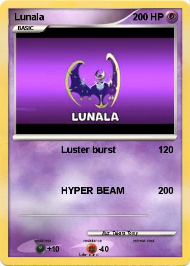 Pokemon Lunala