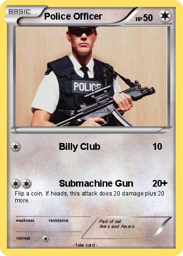 Pokemon Police Officer