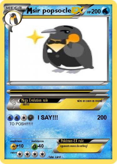 Pokemon sir popsocle