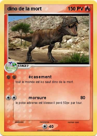 Pokemon dino de la mort