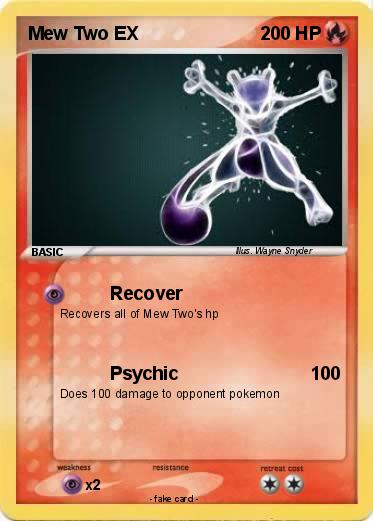 Pokemon Mew Two EX