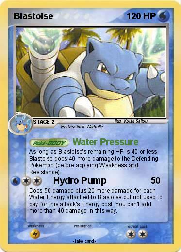 Pokemon Blastoise